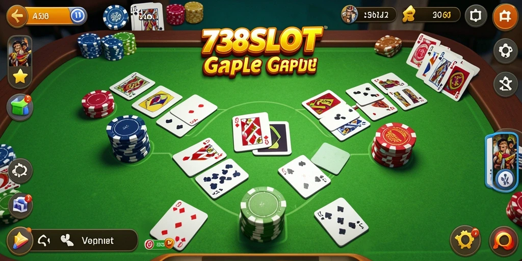 Tampilan gameplay seru dan kompetitif di 738SLOT.