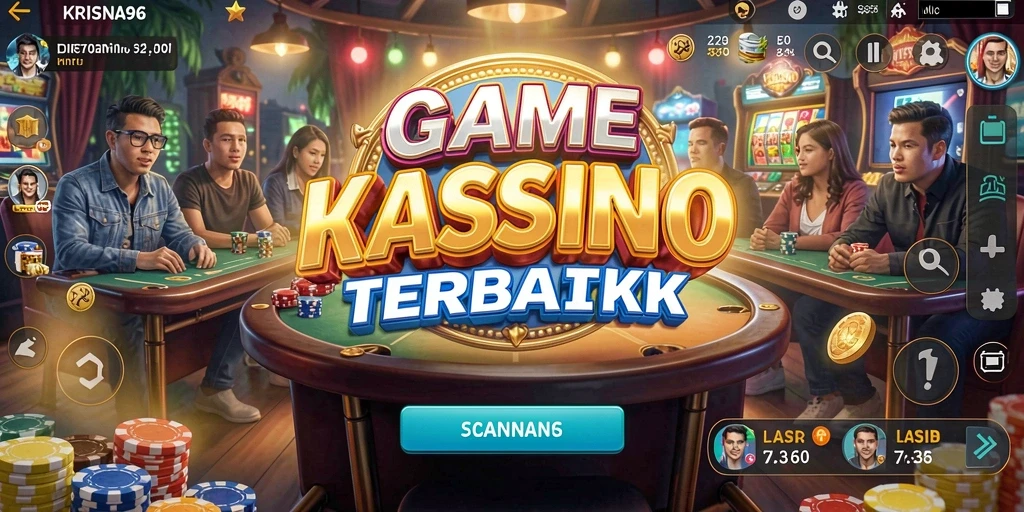Tampilan menarik dari gameplay Kasino di KRISNA96.