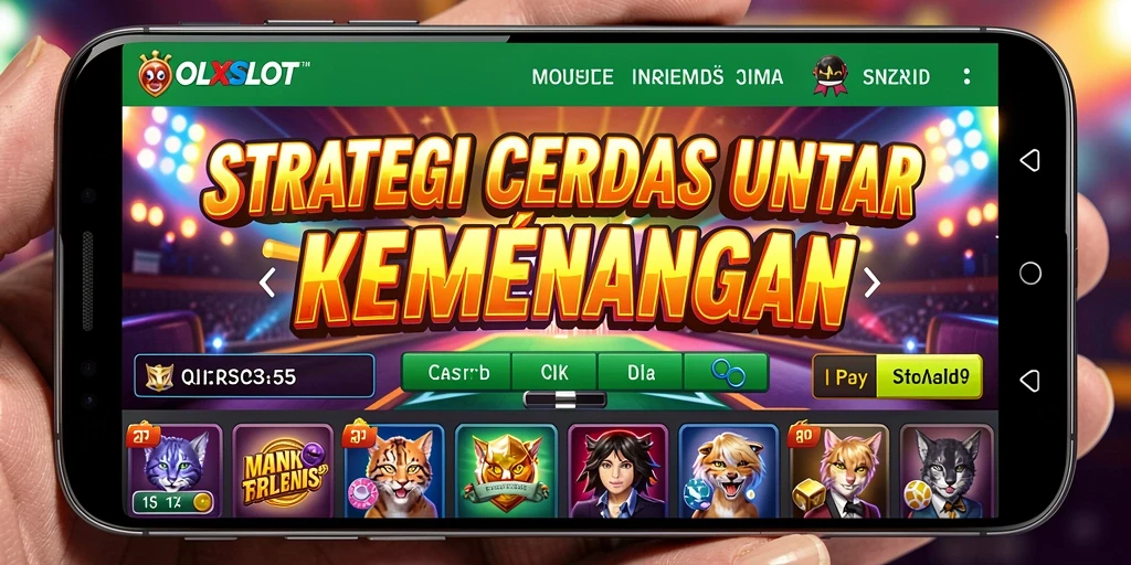 Tampilan menarik dari gameplay strategis OLXSLOT.