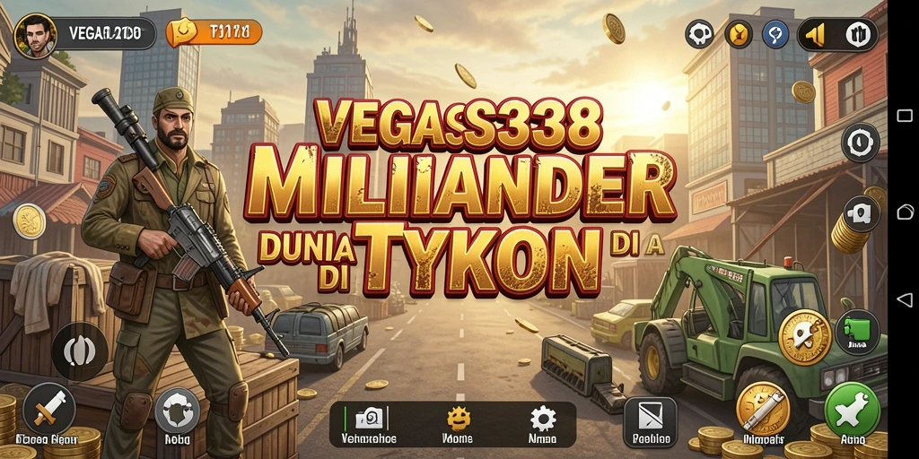 Tampilan gameplay yang menarik dalam VEGAS338 dengan elemen Tycoon.
